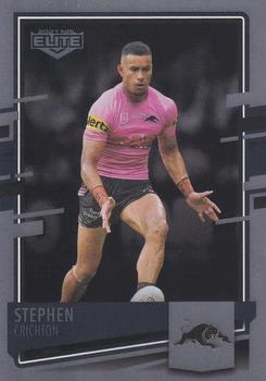 2021 NRL Elite - Silver Specials #SS093 Stephen Crichton Front